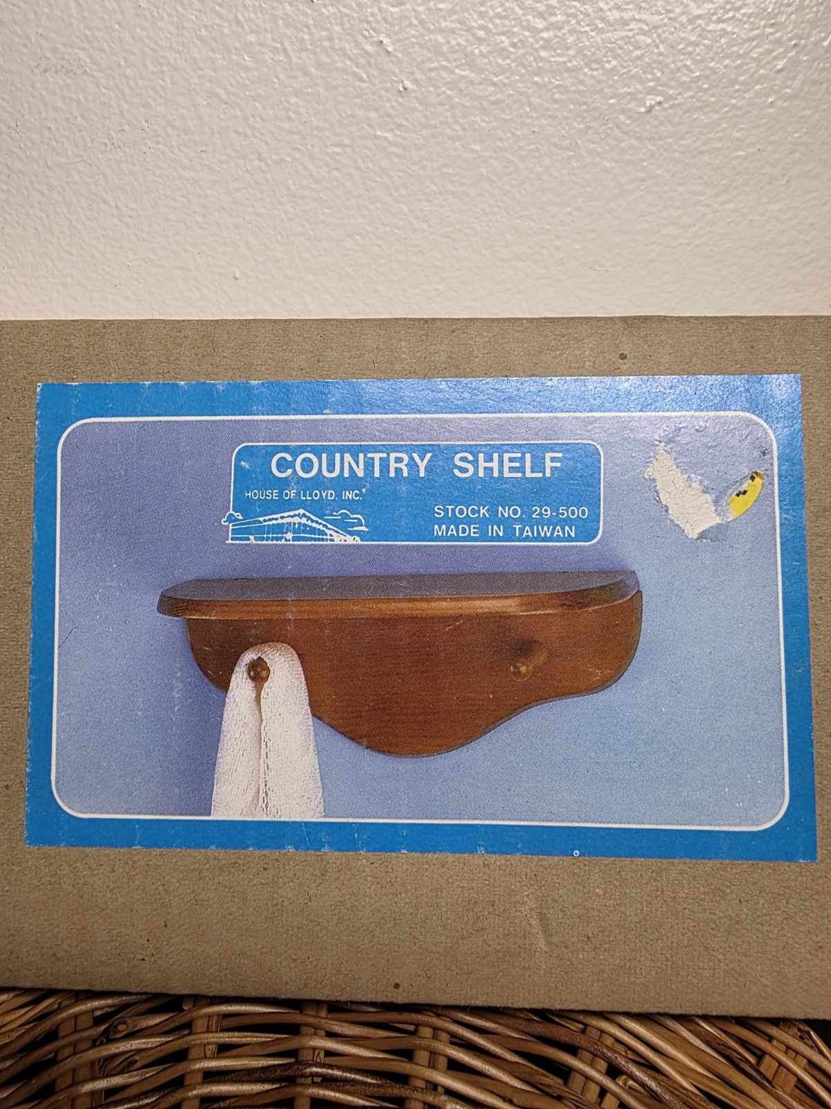 Granny Core Shelf. Vintage Wood Shelf. Small Cottage Core Shelf