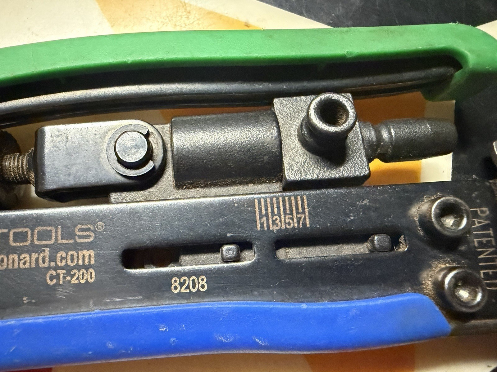 Jonard Tools CT-200, Universal Compression Tool Dual Head for Coaxial Cable