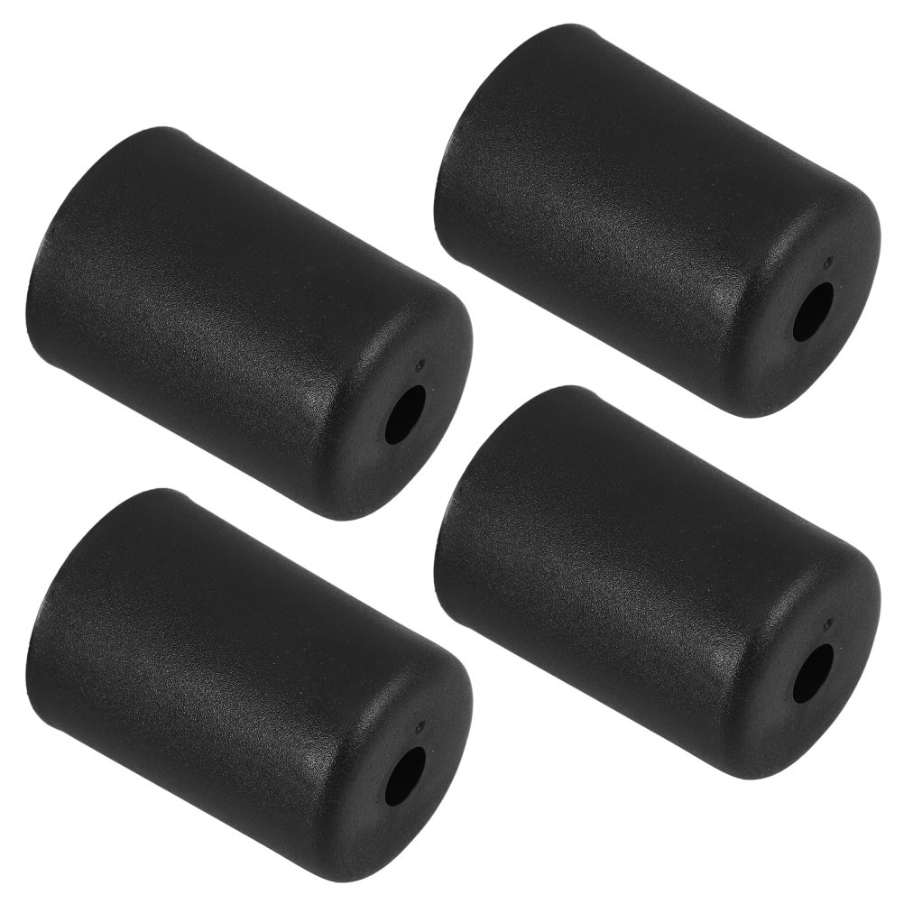 4Pcs Black ABS Plastic Adjustable Sofa Legs for Furniture Table Cabinet Riser