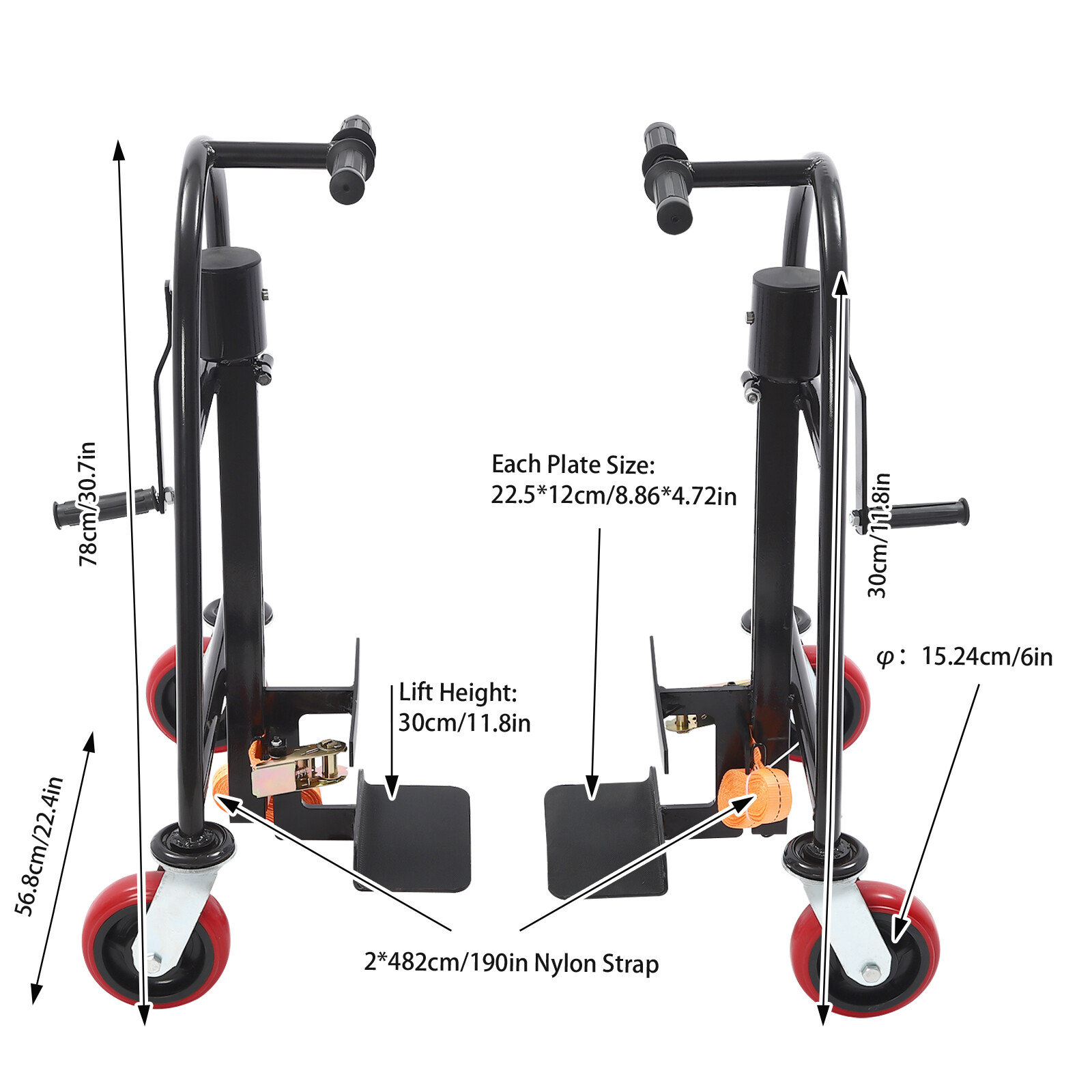 Heavy Duty Furniture Lifter Moving Kit Heavy Stuffs Transport Mover Tool Set