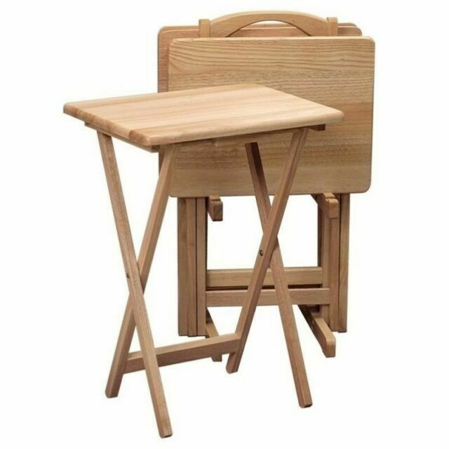 Winsome Wood 42520 Alex Snack Table � Set of 5 pc, 25.98inch