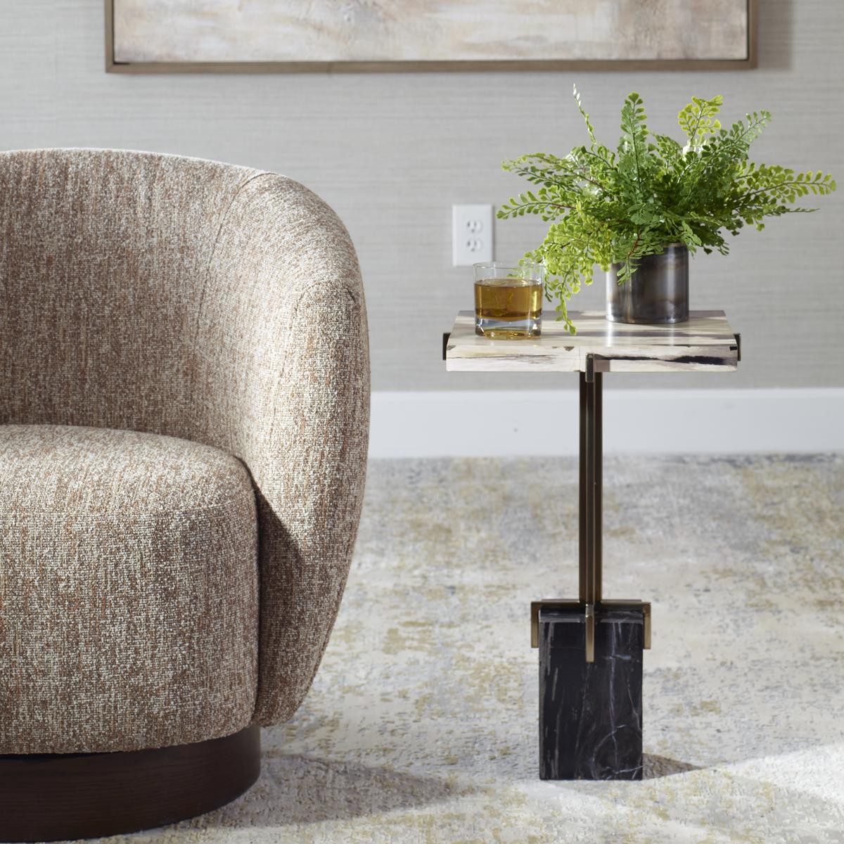 Uttermost 50109 Rowman Accent Table