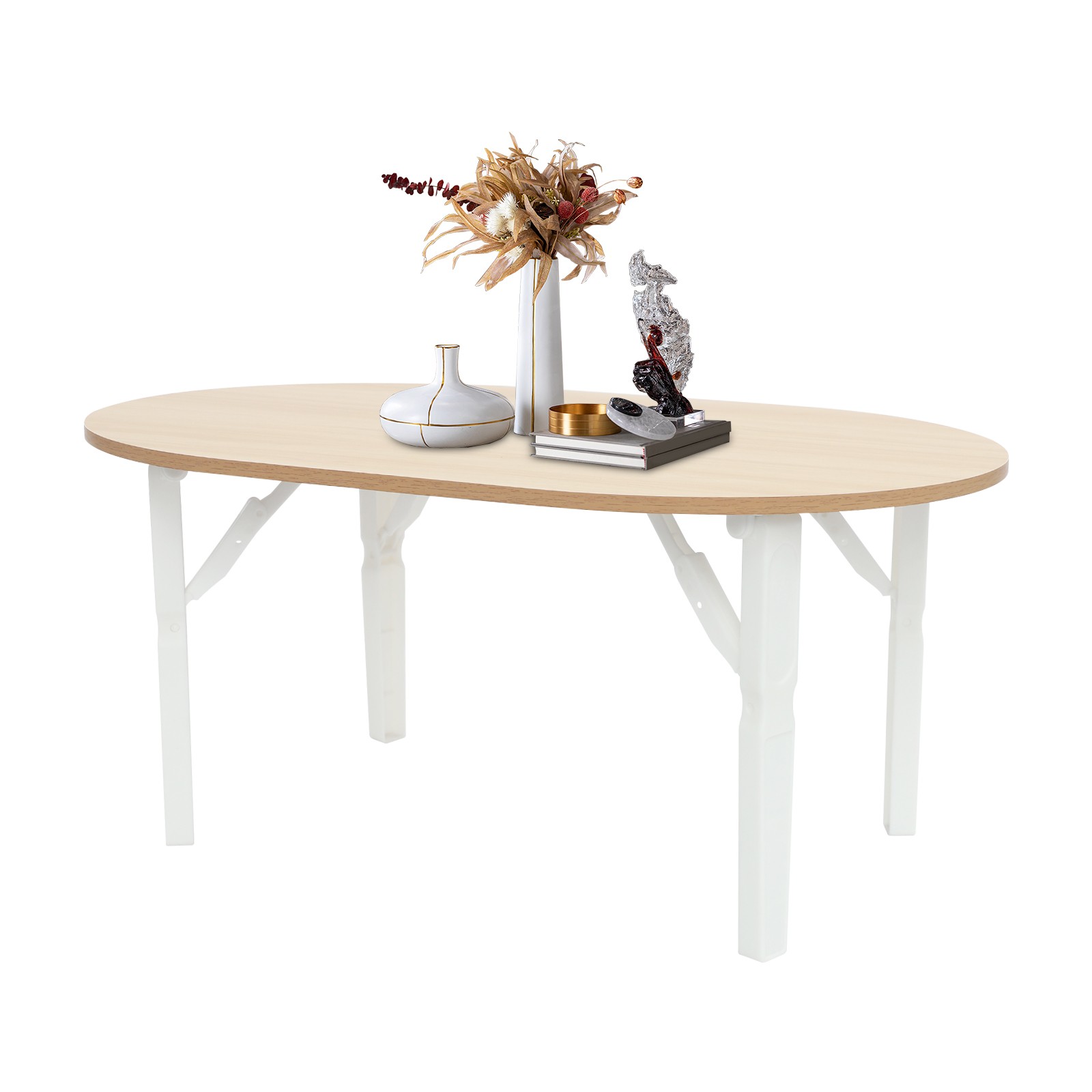 Portable Folding Coffee Table Foldable Small Coffee Table for Living Room