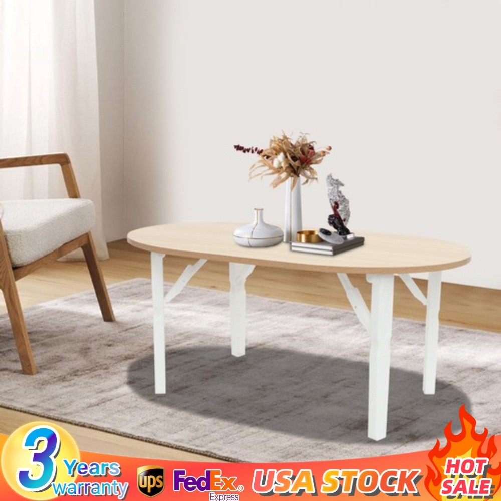 Max 44 lbs Coffee Table 80*48*36cm Foldable Small Table Portable Coffee Table