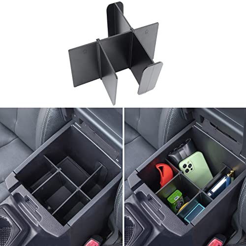 Center Console Dividers Organizer Compatible with Toyota Tacoma 2016-2021