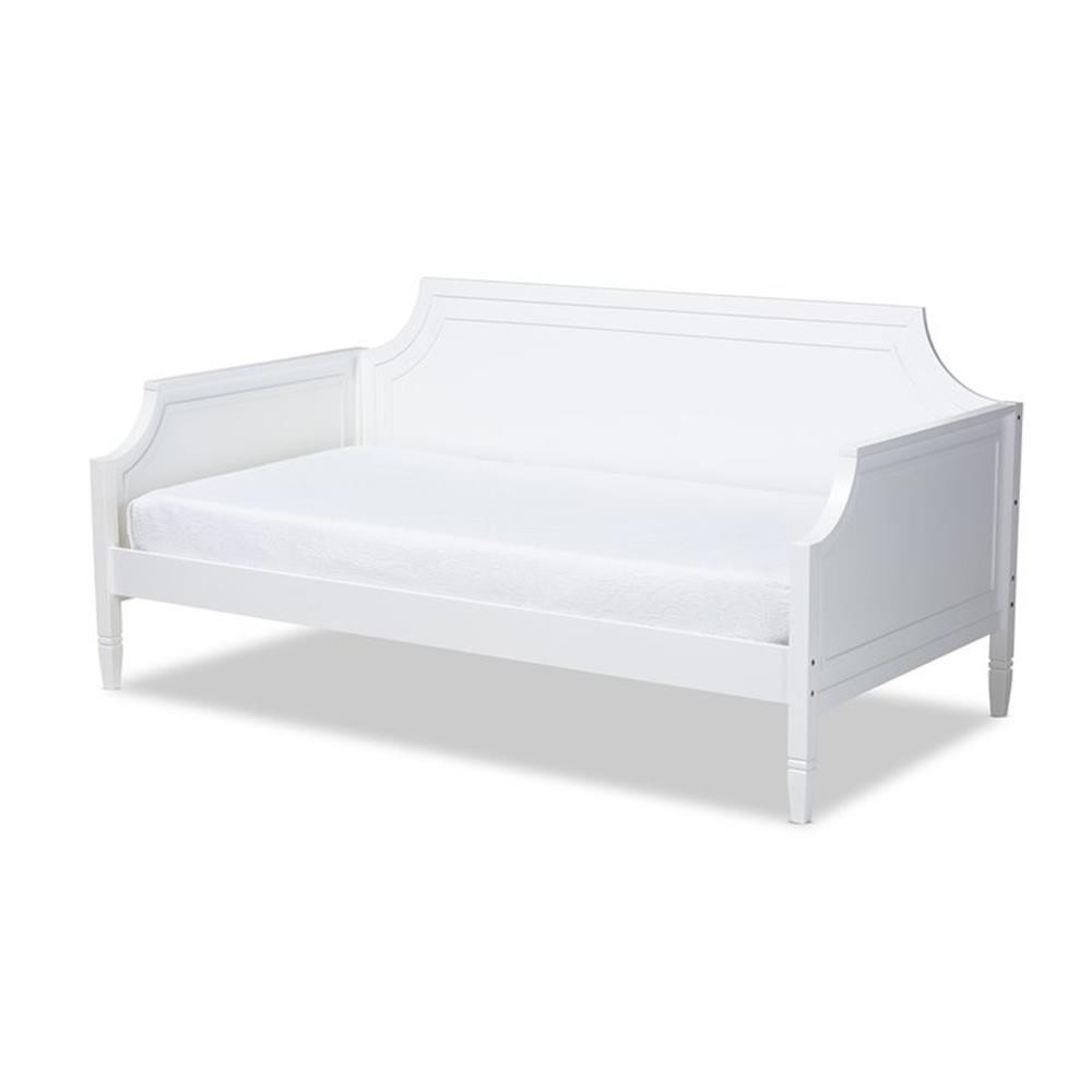 Baxton Studio Mariana White Wood Twin Size Daybed