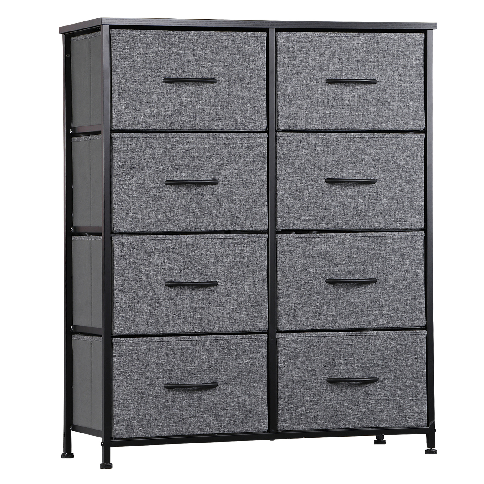 8 Drawers Chest of Fabric Dresser Storage Tower Cabinet Organizer for Bedroom