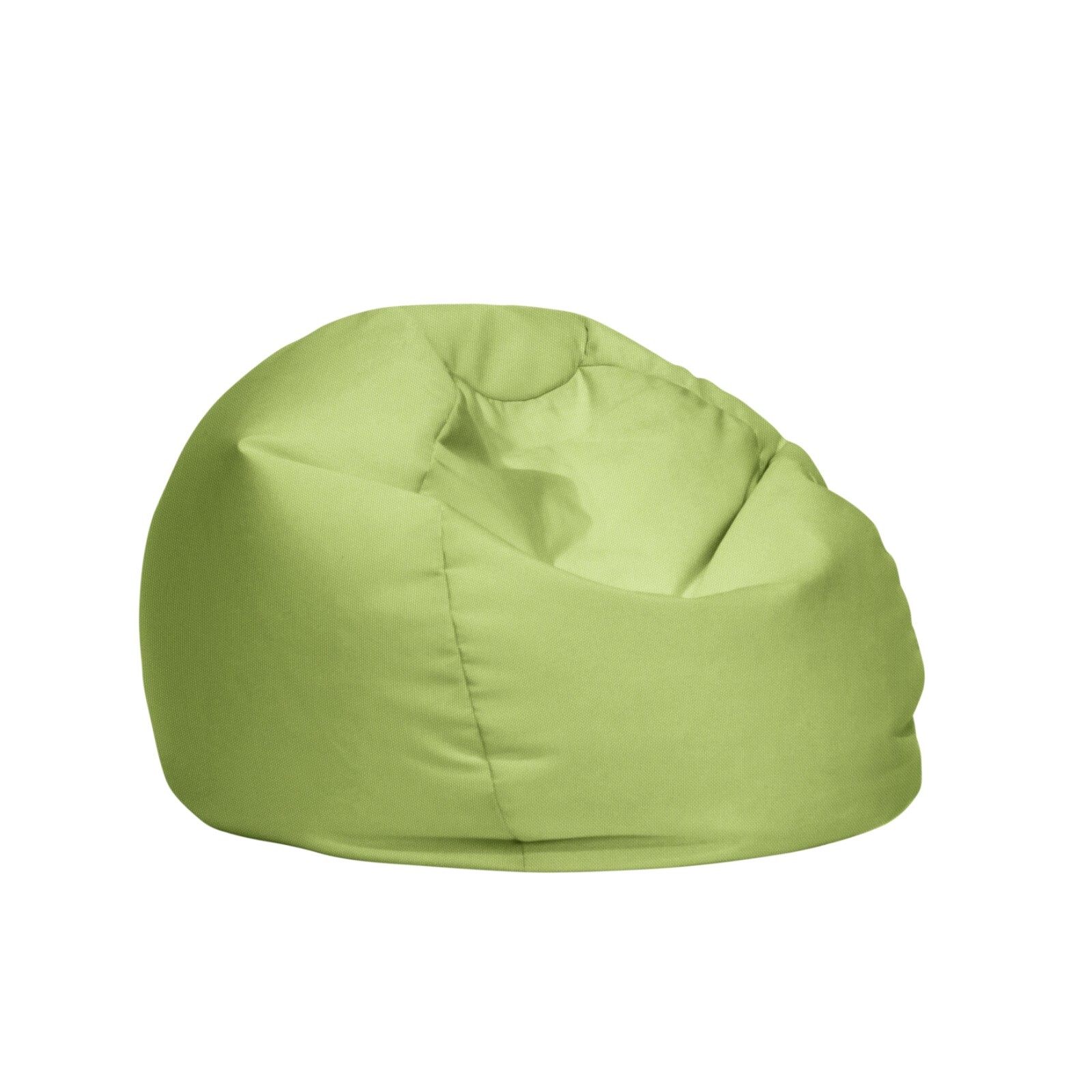 Sorra Home Indoor/Outdoor Green Bean Bag Comfy Chair for All Ages