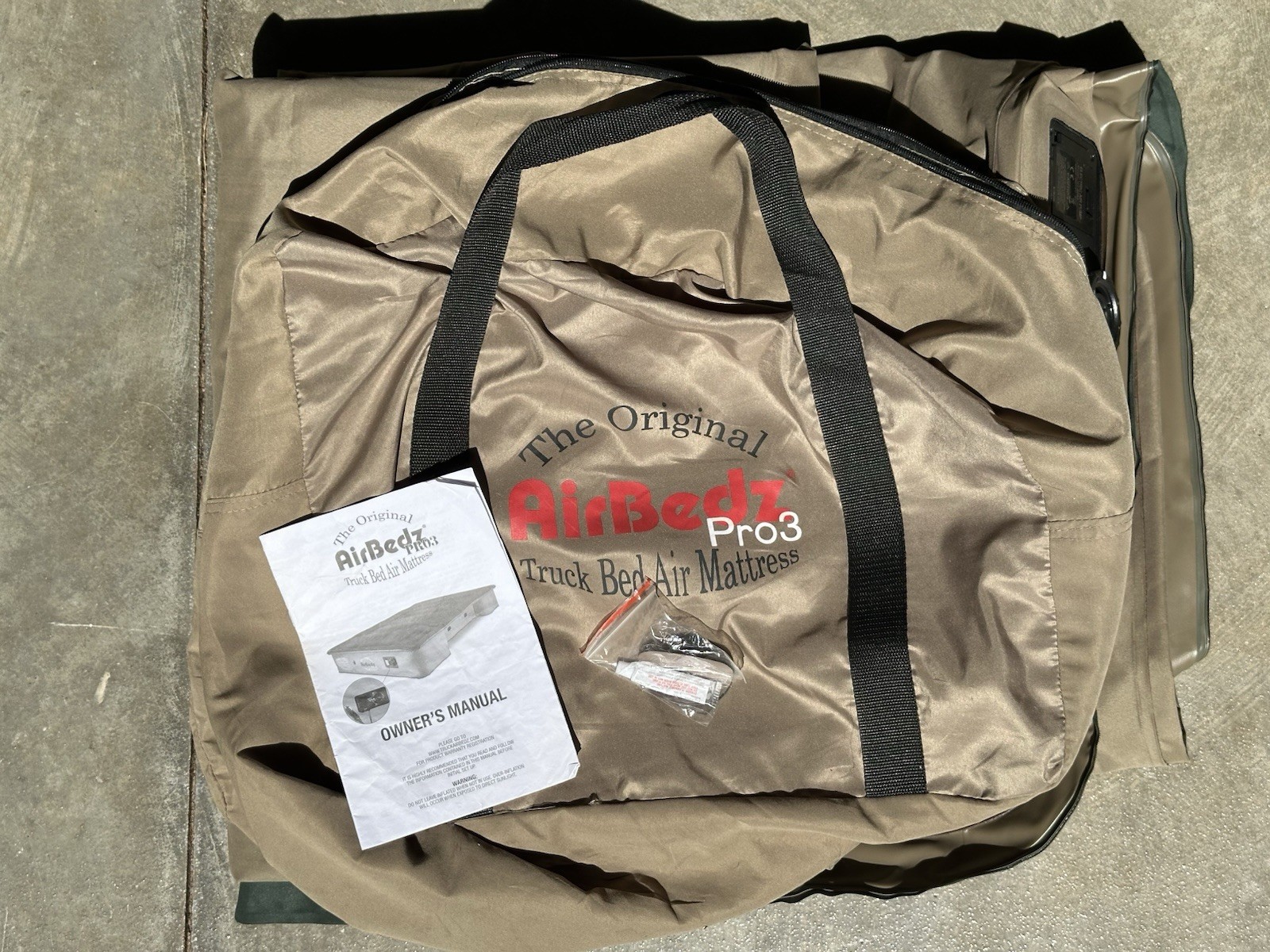 AirBedz Pro3 6.5’ Truck Bed Air Mattress With Built-In DC Air Pump