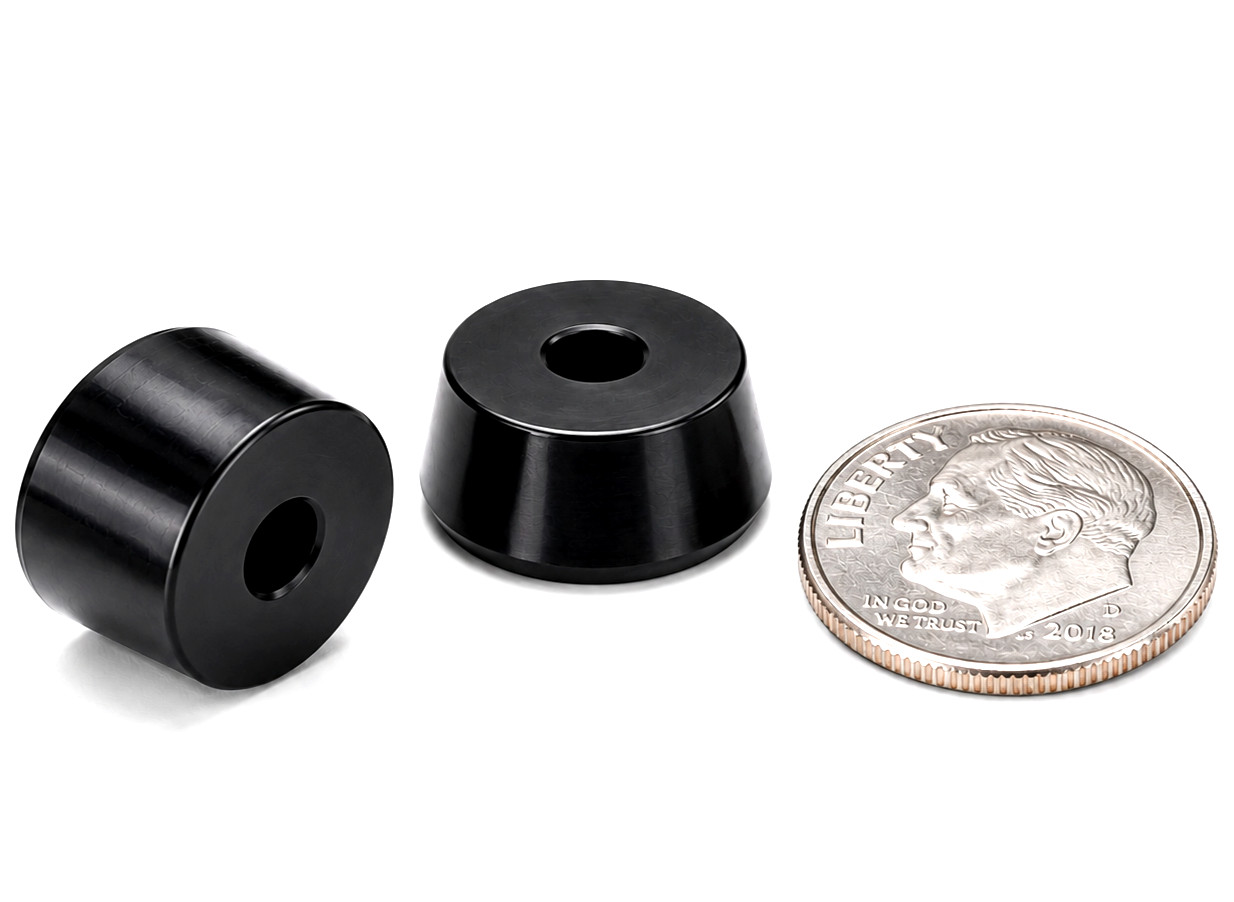 1/2” x 1/4” D X H Rubber Feet w Washer Rubber Bumpers Various package sizes