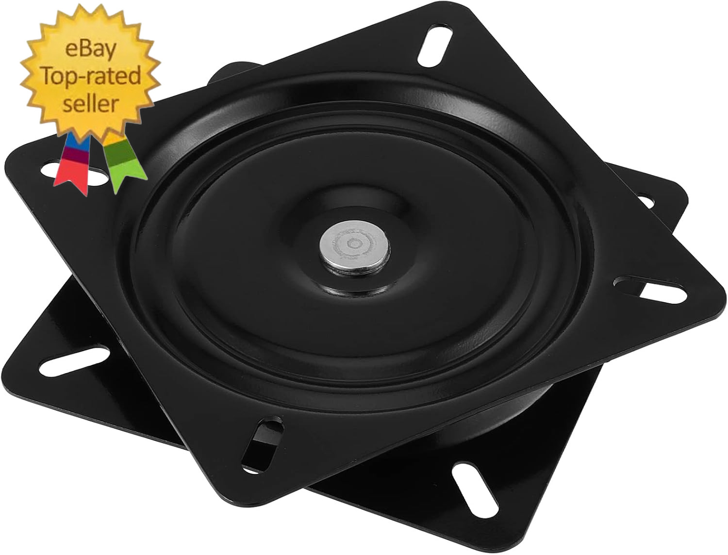 4 PCS 7 Inch Bar Stool Swivel Plate, Heavy Duty Swivel Base Mount Plate for Home