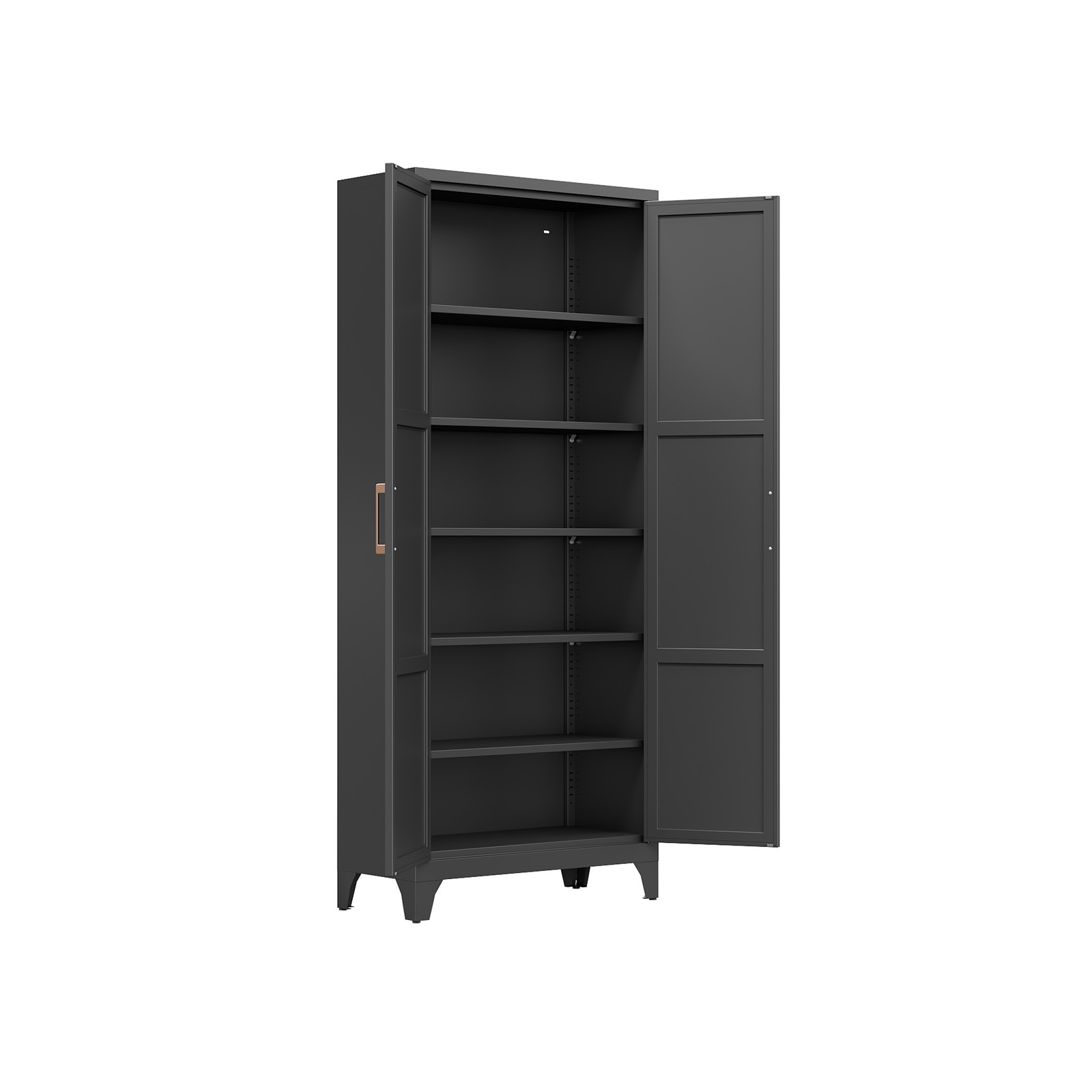 74.8″ Metal Garage Storage Cabinet,Multi-Purpose Utility Storage Cabinet Kitchen