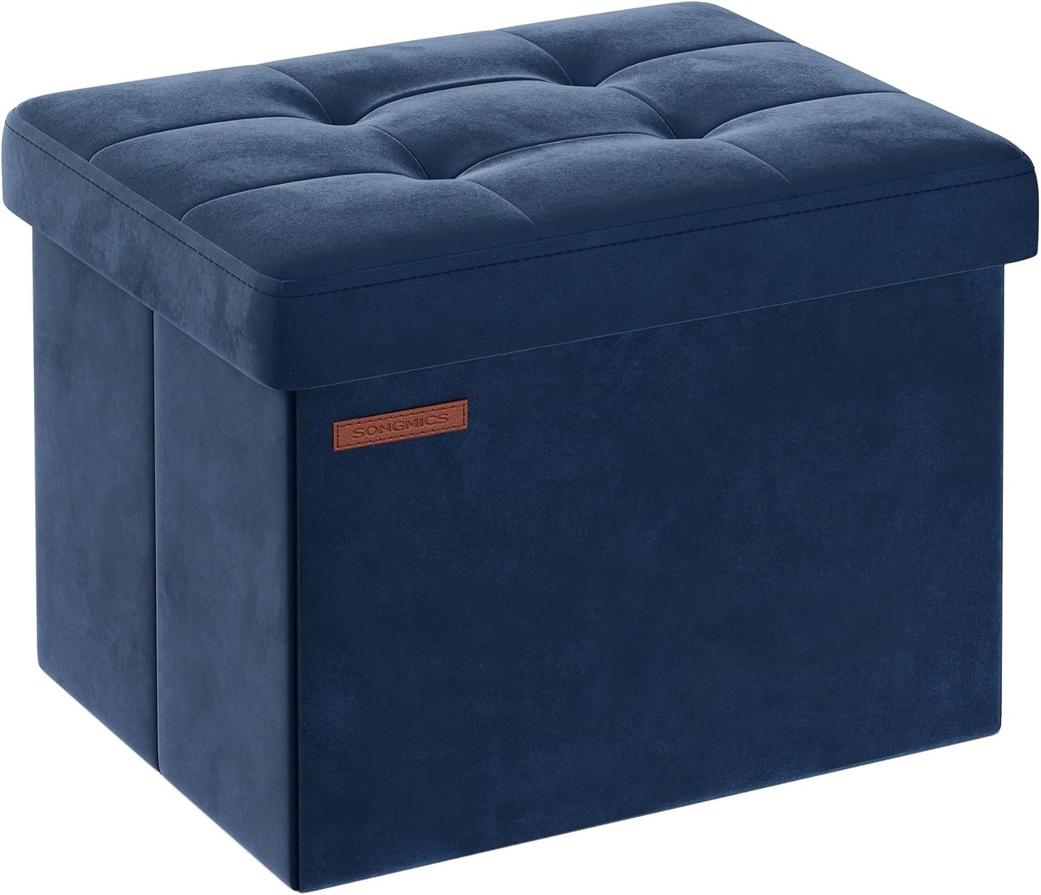 Storage Ottoman Foldable Small Ottoman Foot Rest 12.2 x 16.1 Inches Foot Stool