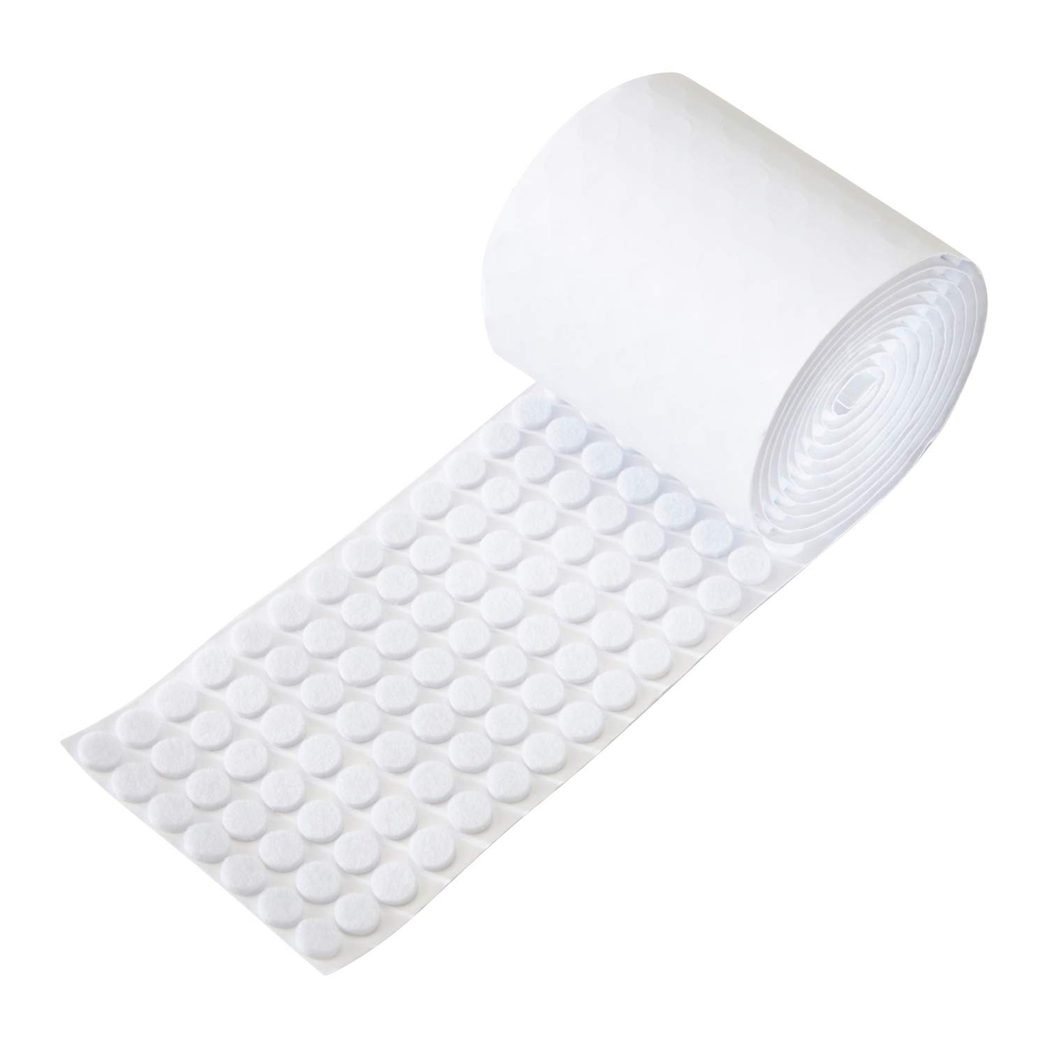 168 Pack Rok Hardware Heavy Duty 3/8″ (9.5mm) Diameter Self-Adhesive Felt Pads,