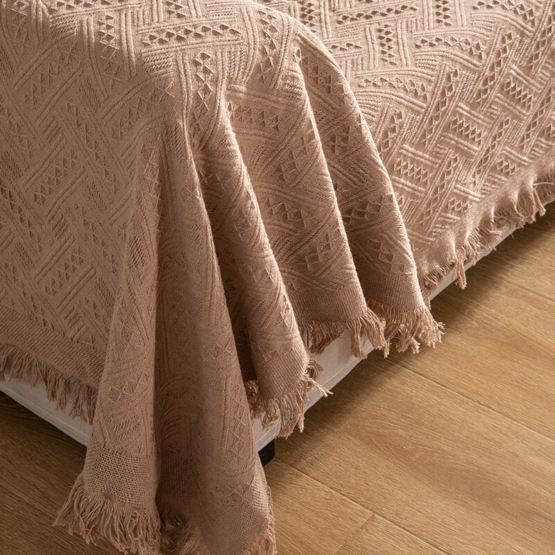 Cotton Linen Sofa Throw Cover 2/3 Seater Couch Slipcover Furniture Protector
