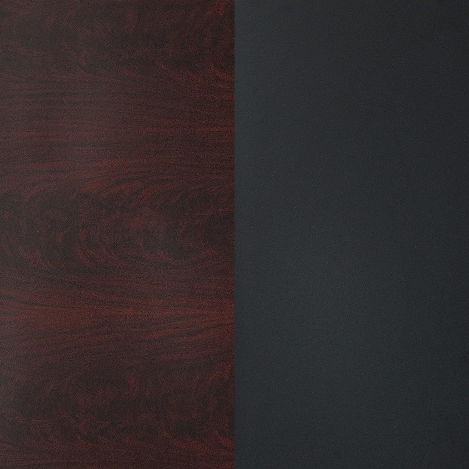 Glenbrook 30” X 42” Rectangular Table Top with Black or Mahogany Reversible La