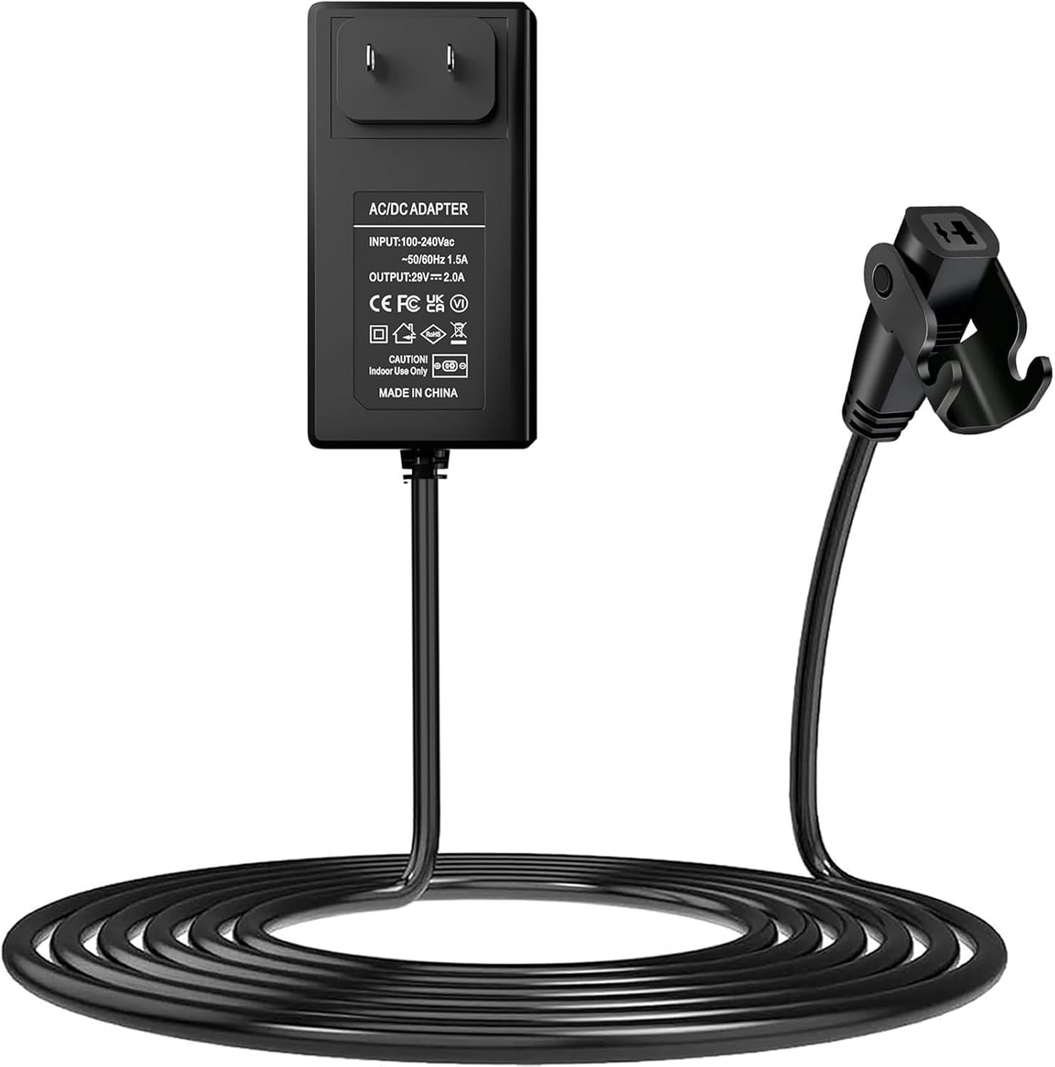Universal Power Cord for Wall Plug in Recliner Chair 2 Pin Adapter for Lift