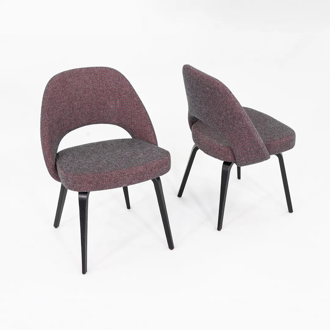 2016 Eero Saarinen for Knoll Armless Executive Dining Chair Wood Legs 16x Avail