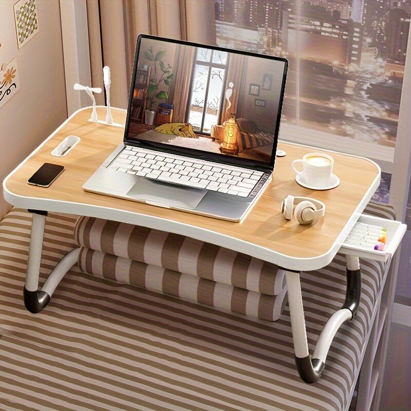 Ultra Large Multi Functional Laptop Bed Table-Light-Stable,Durable,and Foldable