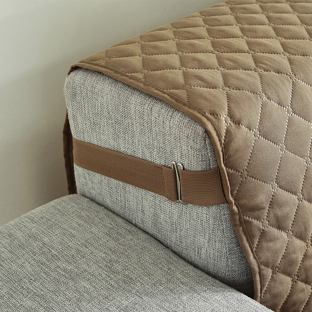 Quilted Waterproof Sofa Slipcover Protector Furniture Cover Anti-Slip Pet Mat