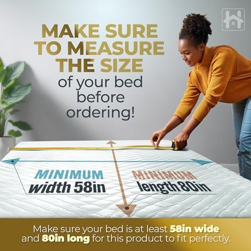 58in x 80in Heavy Duty Bunkie Board for Queen Size Bed – Extra Sturdy Bed