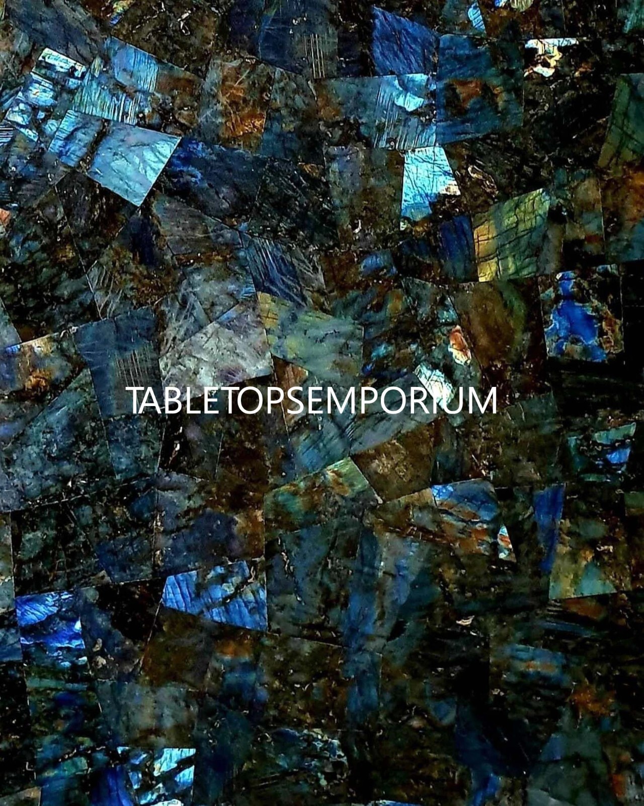 Labradorite Center Top Dining Table, Labradorite Tiles Home & Kitchen Slab, Deco