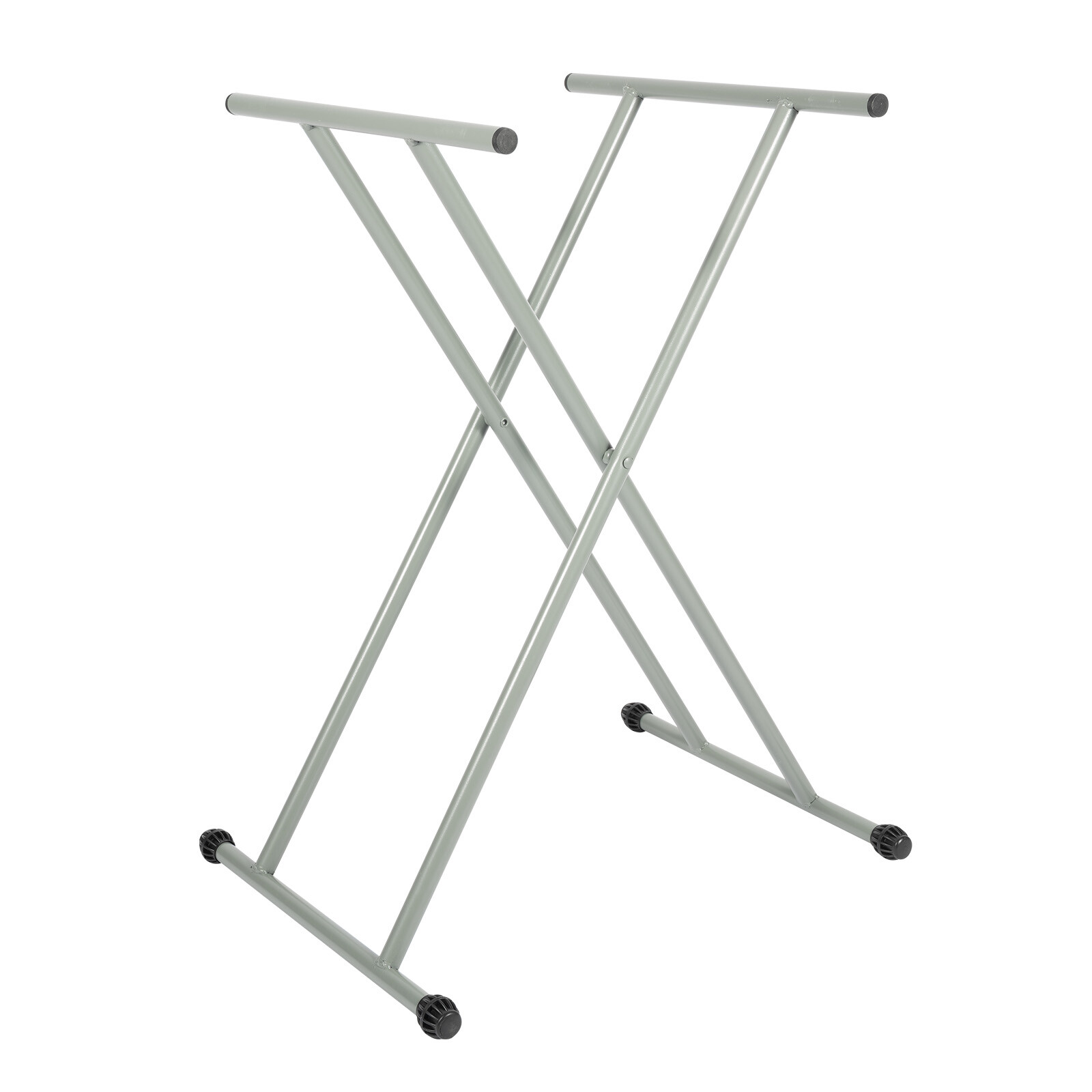 30×20″ Square Card Table Garden Yard Beach Family Picnic White Height Adjustable