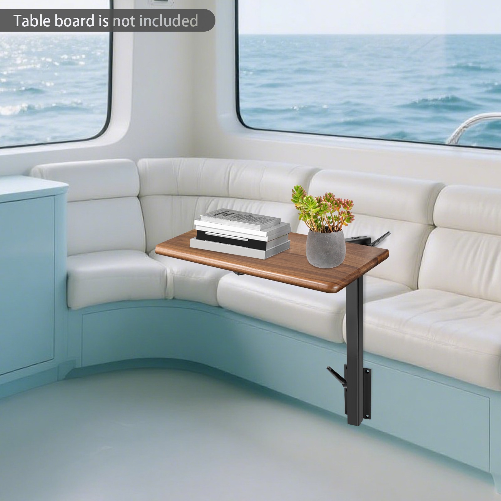 Aluminum Alloy Removable Table Leg RV | 360° Rotation Table Mount Adjustable USA