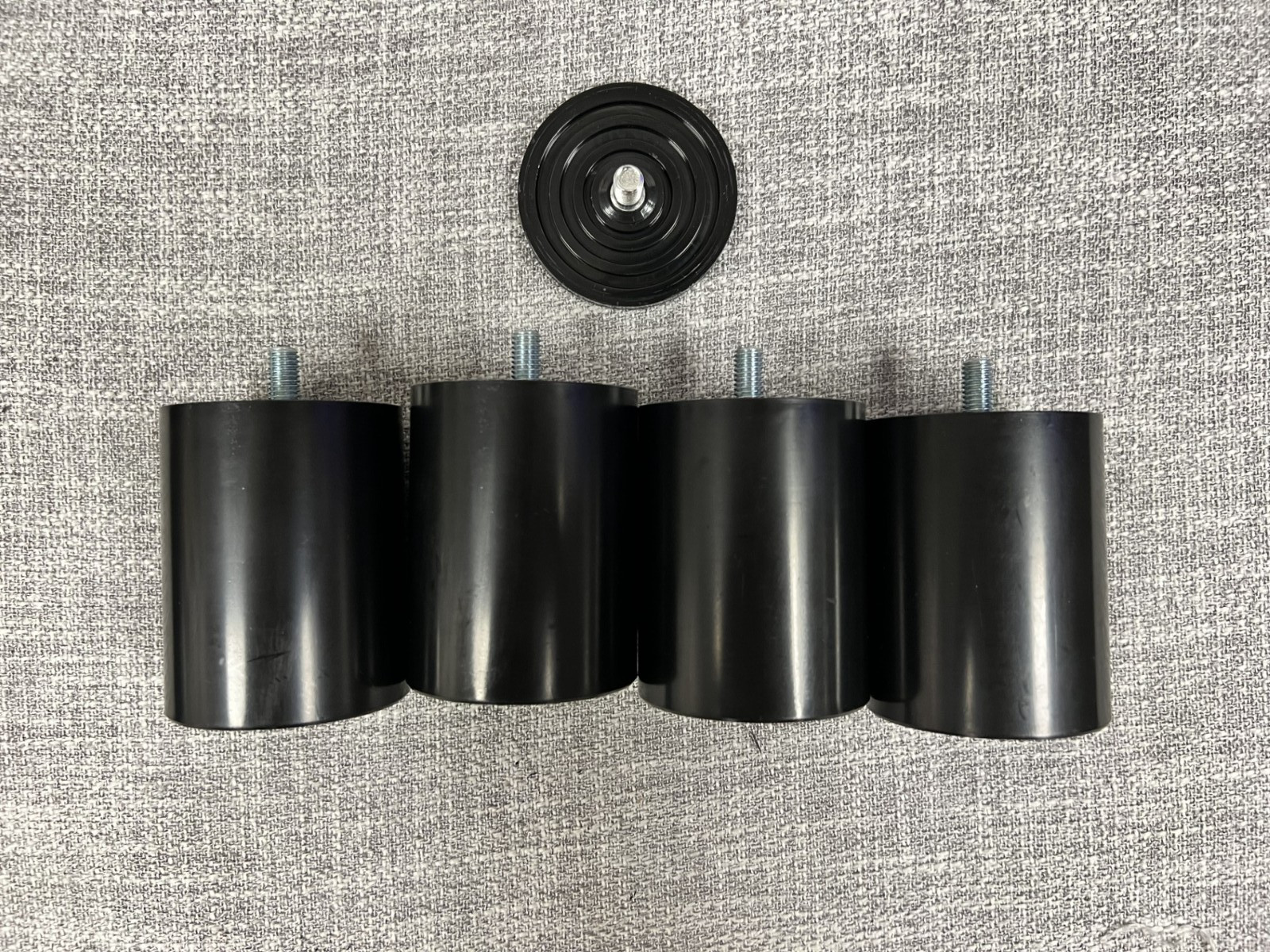 Adjustable Base 12in 8mm X 1.25 Legs-Serta/Glideaway/Tempurpedic/Ergo/Leggett