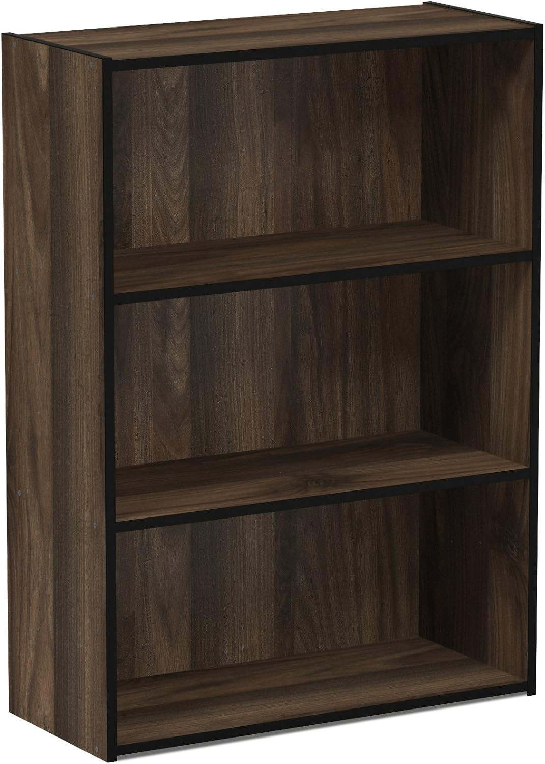 Pasir 3-Tier Open Shelf Heavy Duty Bookcase for Living Room, Bedroom, Office