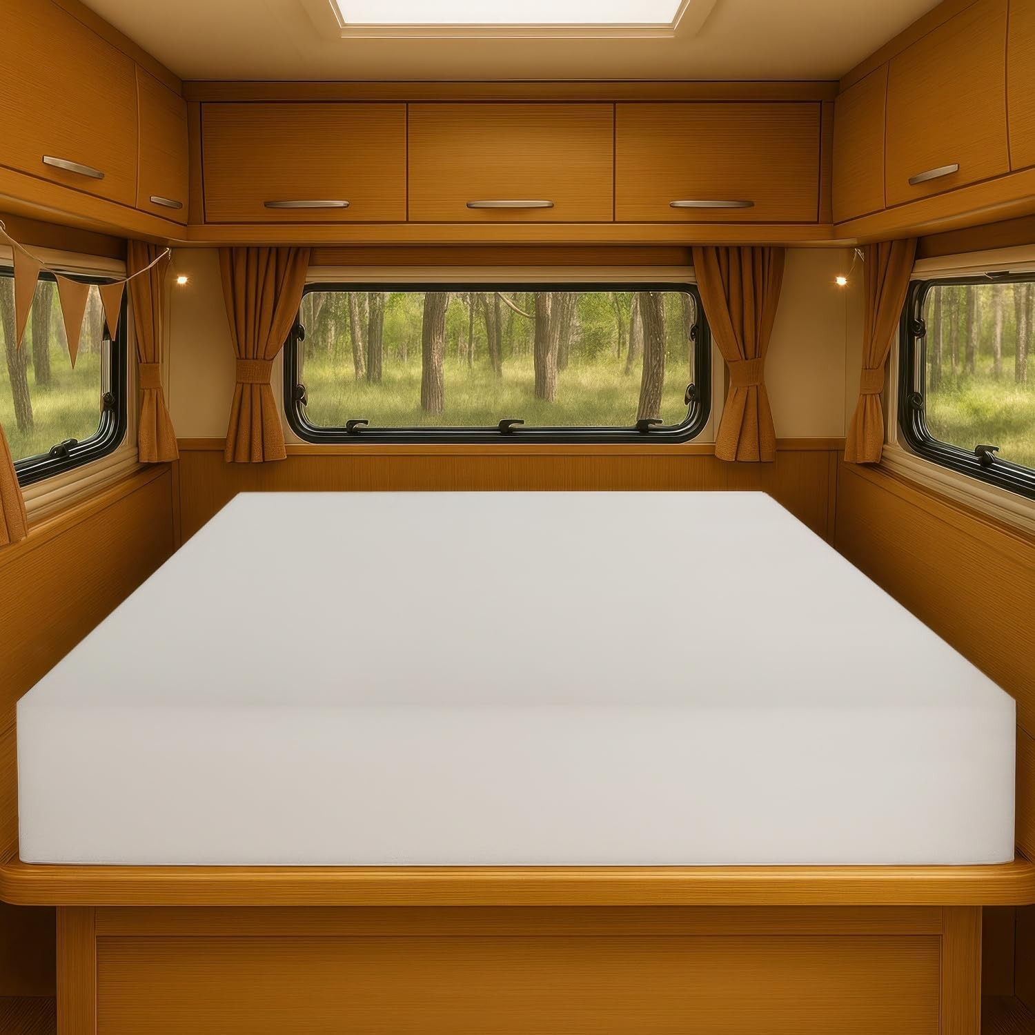 4” x 48″ x 75″, Firm, Mattress Replacement for RV Bunk, Camper, Truck & Travel