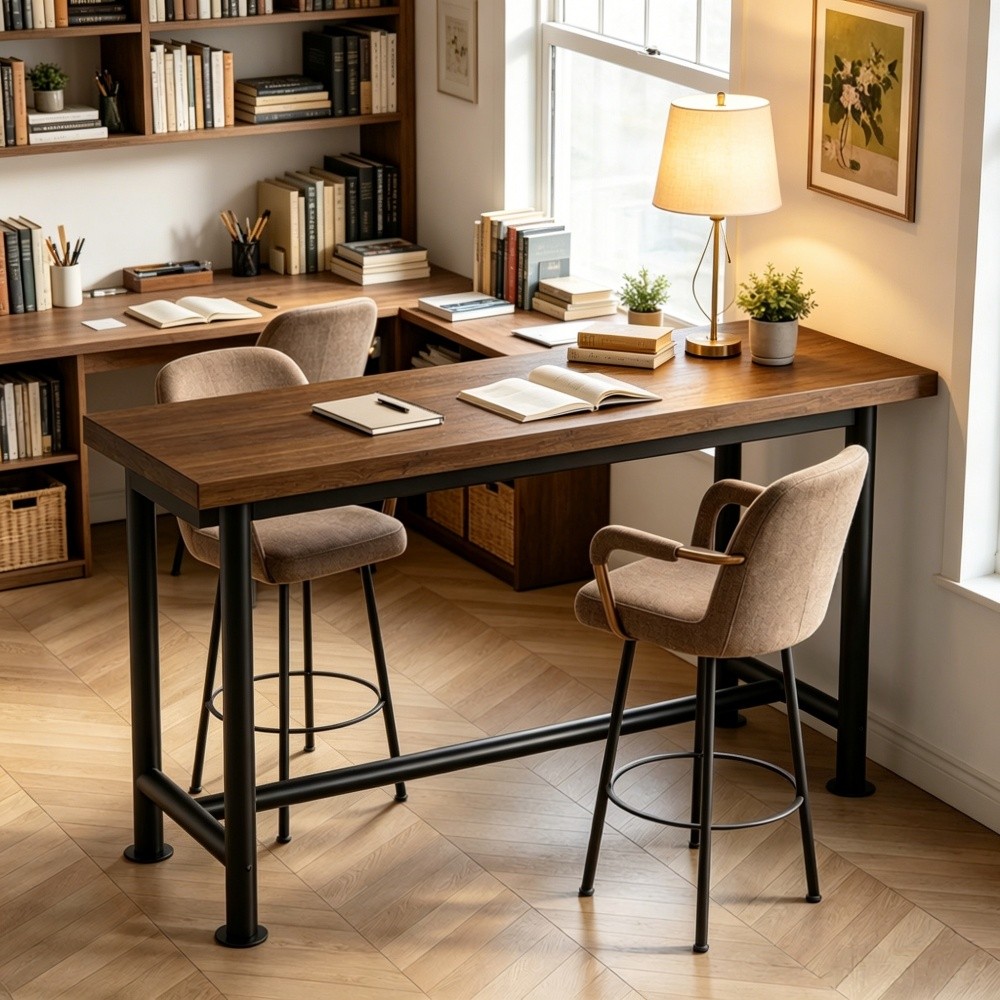 Narrow Bar Table Dining Table Bar Height Table High Top Table Bar Counter
