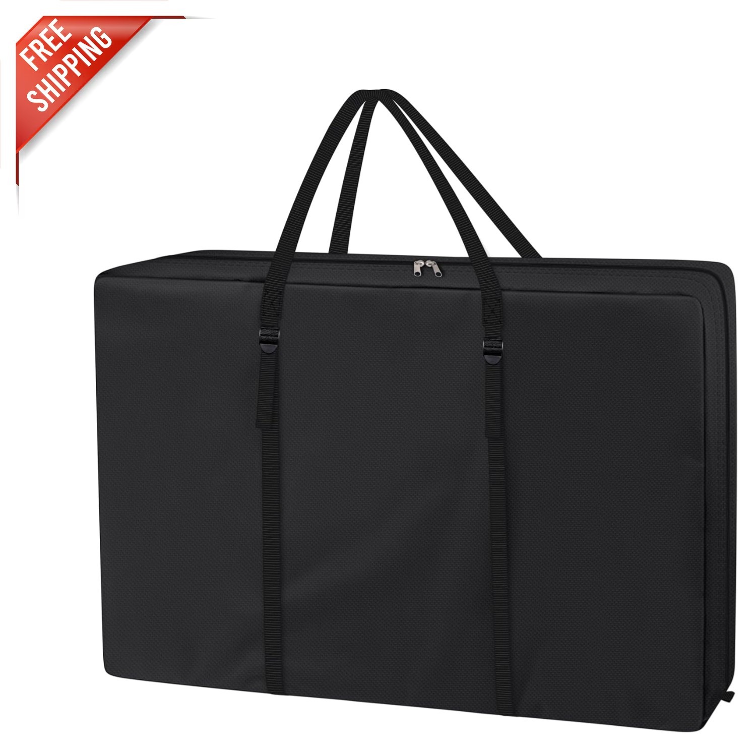 Lightweight 42L Chair Storage Bag with Double Spinner Wheels & Ergonomic Straps