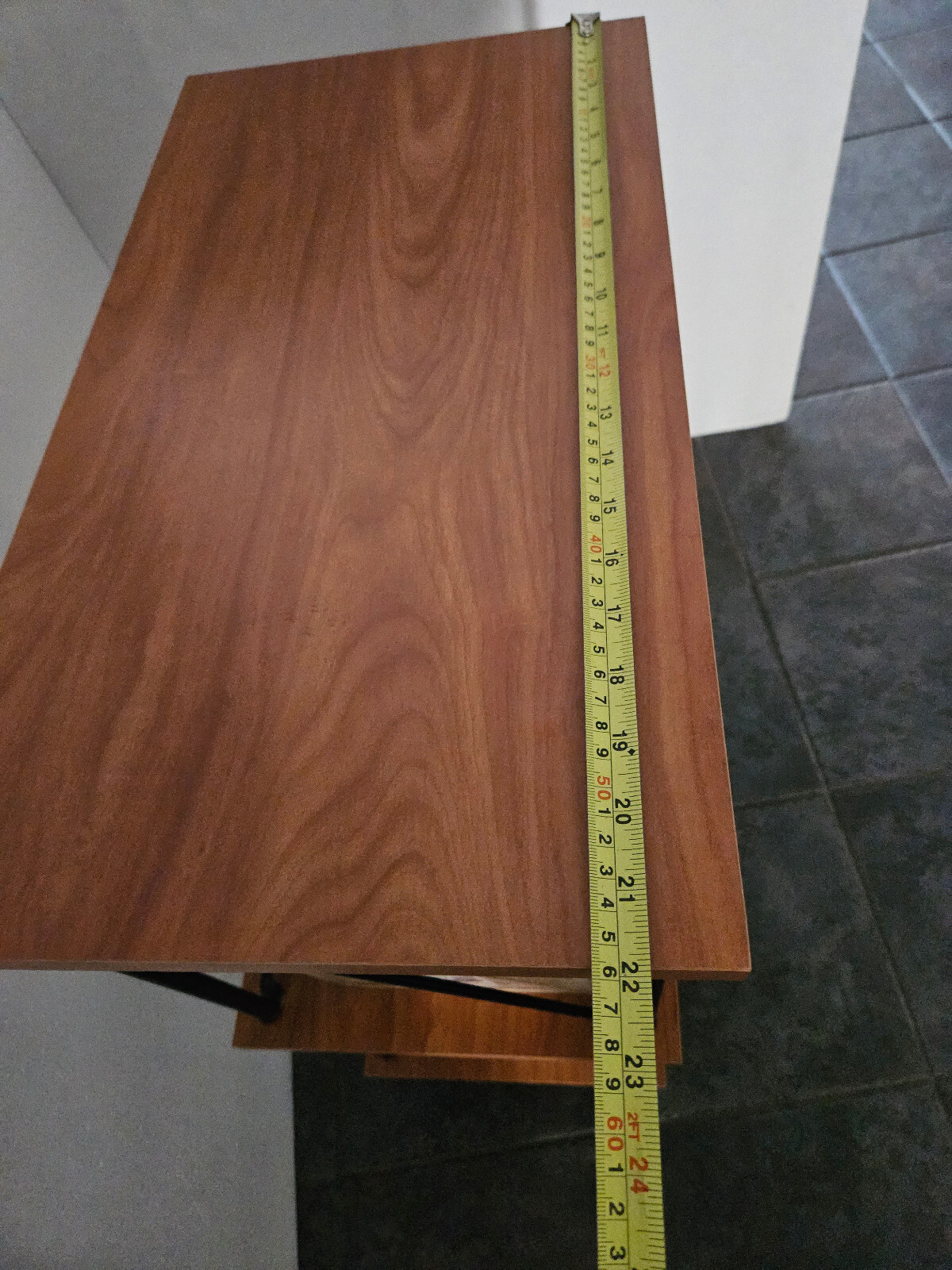 Bookcase Open Back Interior Shelves Composite Wood (3-Shelf)