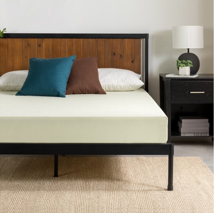 Zinus Gel Airflow 6″ Twin Gel Memory Foam Mattress CertiPUR-US, White, Big Deal