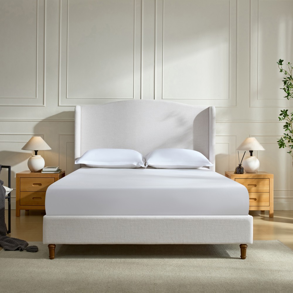 Hannah Upholstered Wingback Bed Size King / Tall 54″ Headboard Upholstered King