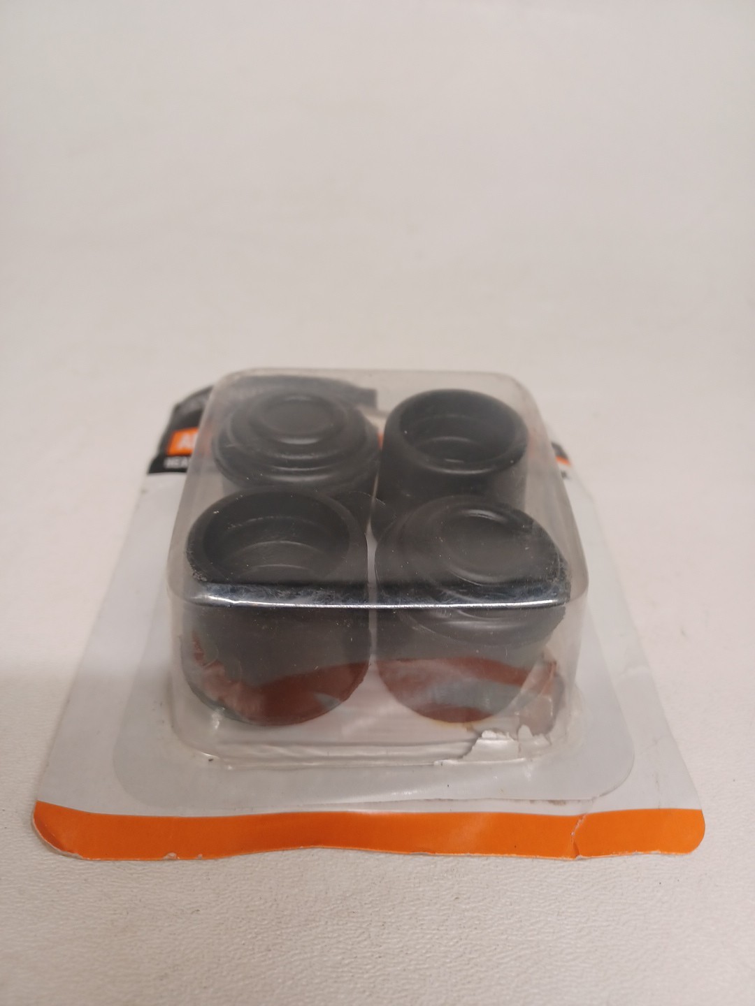 4 Pack EVERBILT Anti-skid 1 in. Rubber Leg Tips Black SKU 824 969