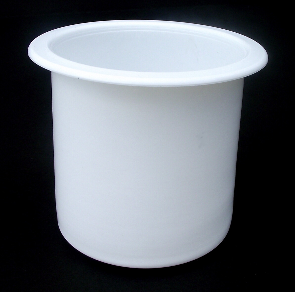 White Plastic Cup Holder Boat RV Car Truck Insert Sofa Poker Tables Dropin 2″7/8