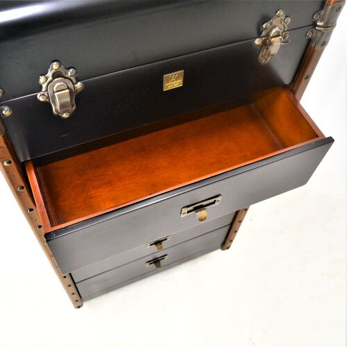 Authentic Models Stateroom Drawers Large Dresser Wardrobe Tall Vintage