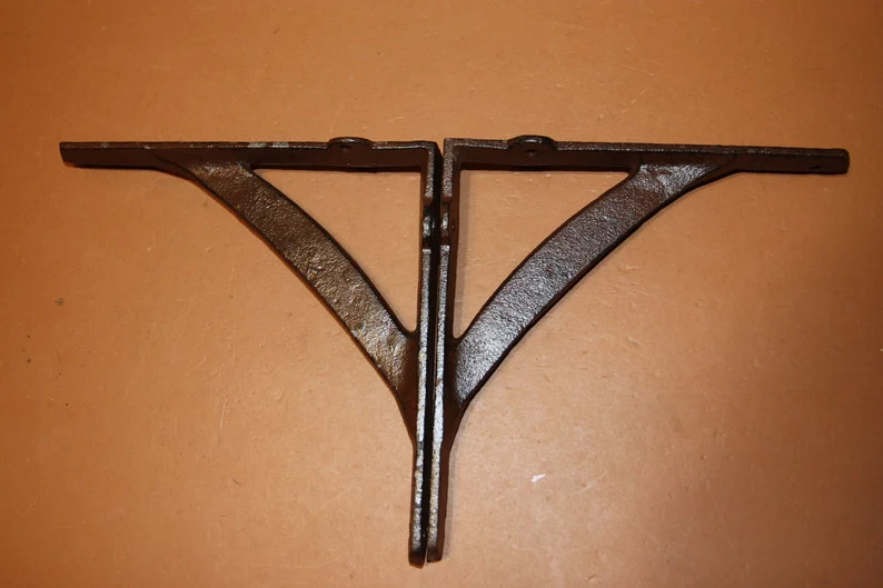 SHELF BRACKET,shelf brace,corbel,shelf support,Industrial Decor, gifts B-78