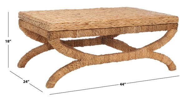 Safavieh CAYCEE WATERHYACINTH TABLE, Reduced Price 2172795660 CWK2003A