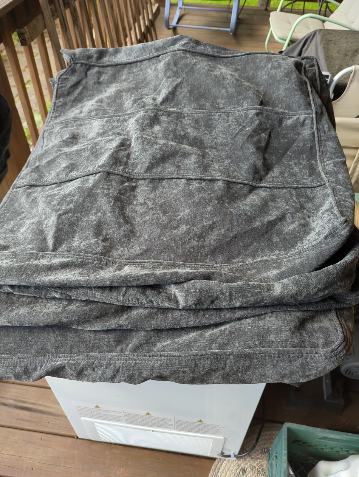Lot Of 33 Lovesac Sactional Replacement Covers Charcoal Grey Corded Velvet READ!