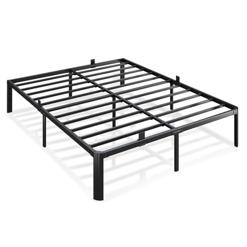 Metal Bed Frame King Size, 14 Inch 3500 lbs Heavy Duty King (U.S. Standard)