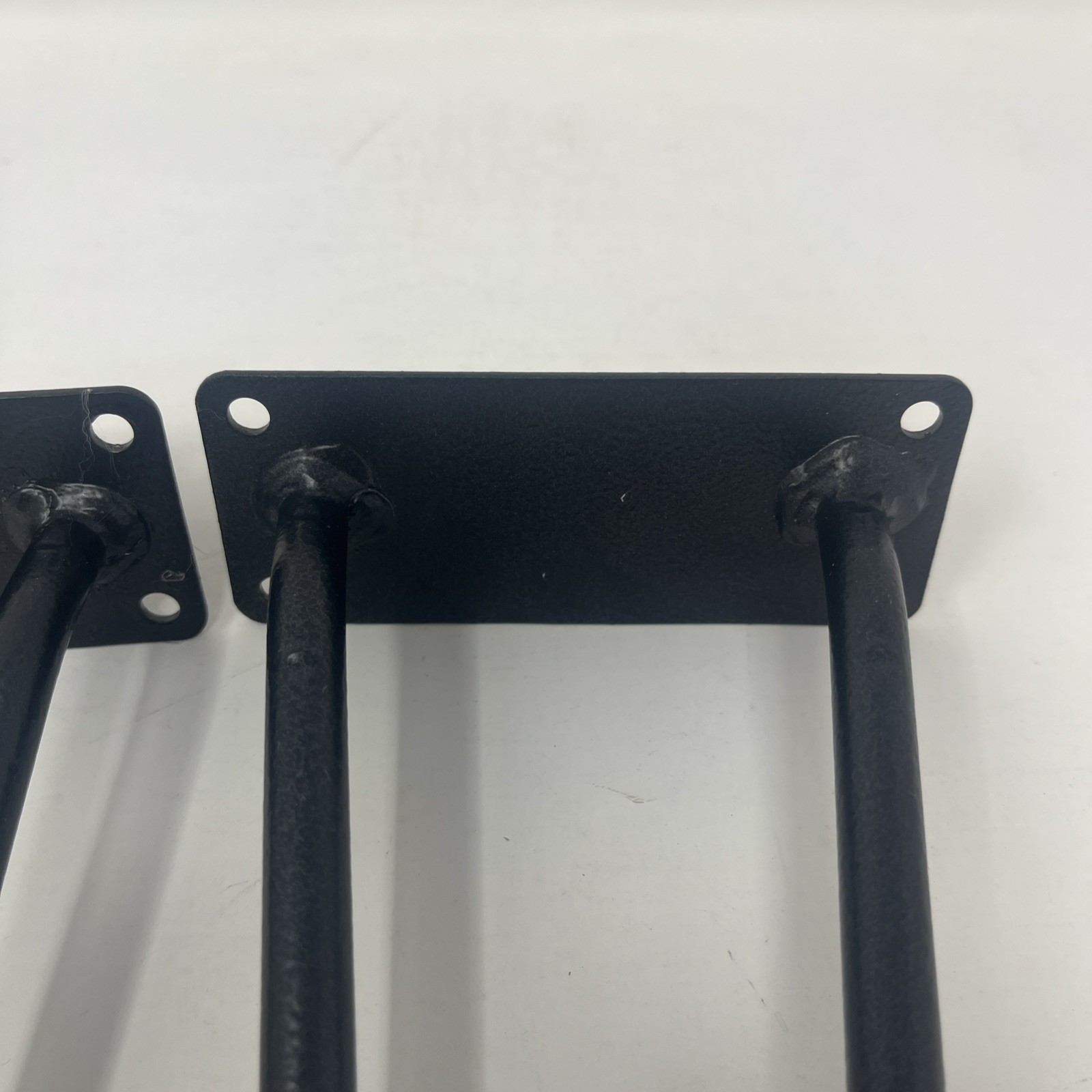 Set of 4 2 X 10″ hairpin table legs and 2 X 26.5