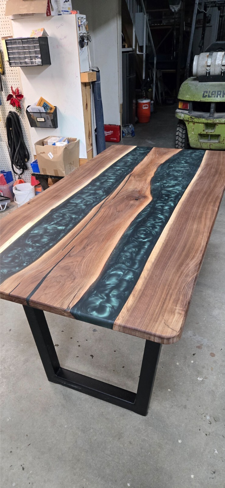 dining table wood epoxy resin river