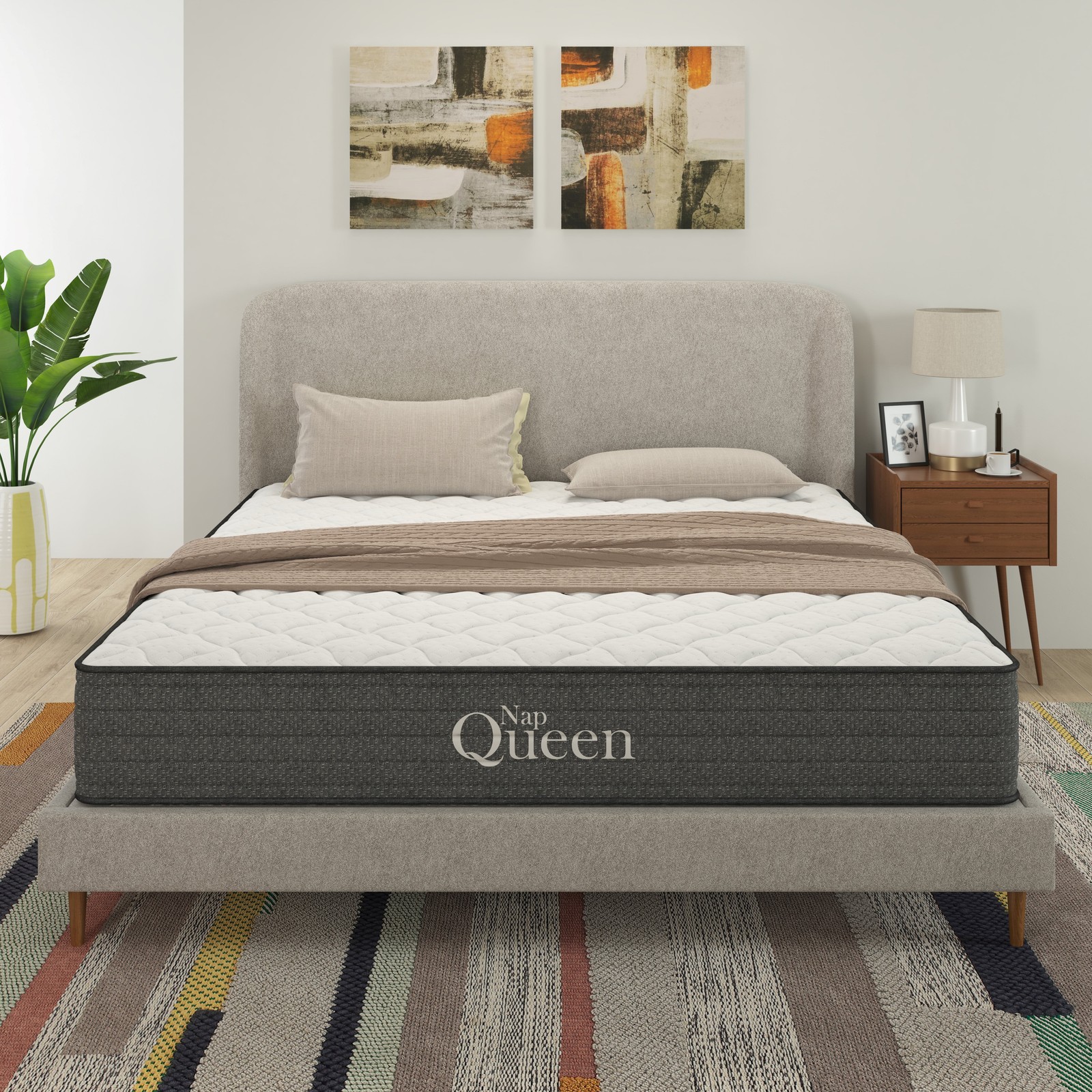 Victoria Full Hybrid Mattress in a Box Gel Memory Foam & Pocket Spring Bed