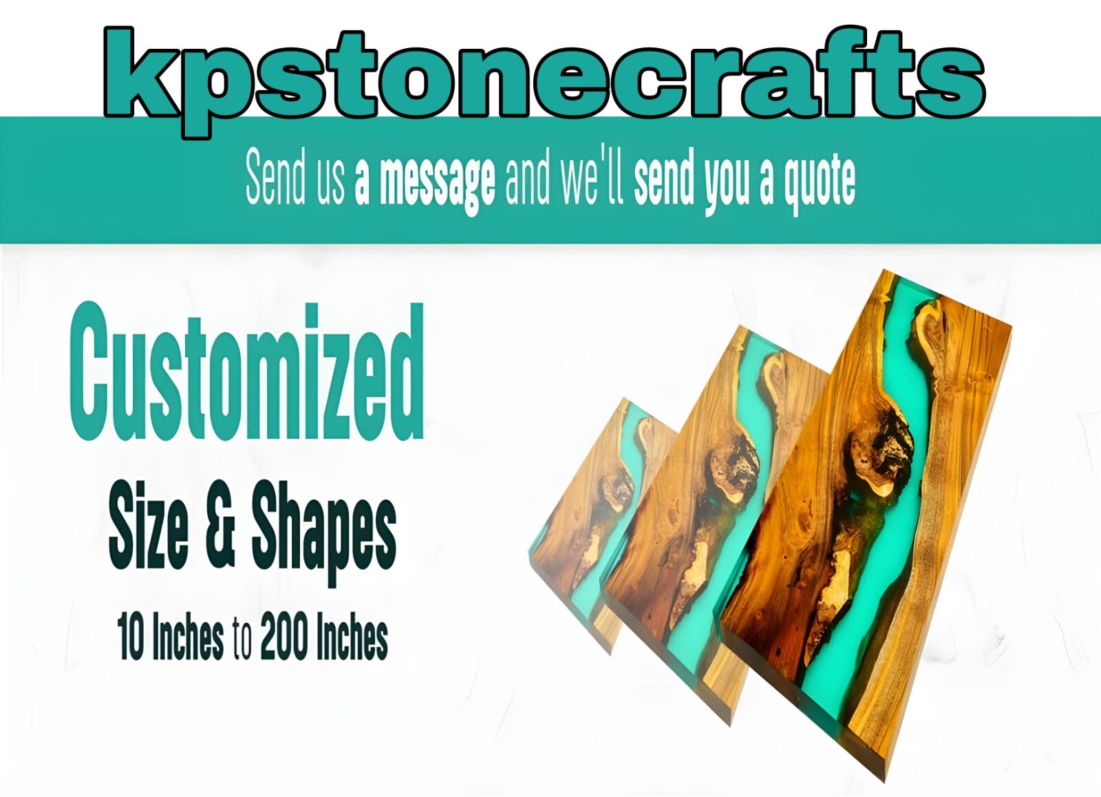 Custom Large Epoxy Resin River Table | Solid Walnut Wood | Modern Home Décor