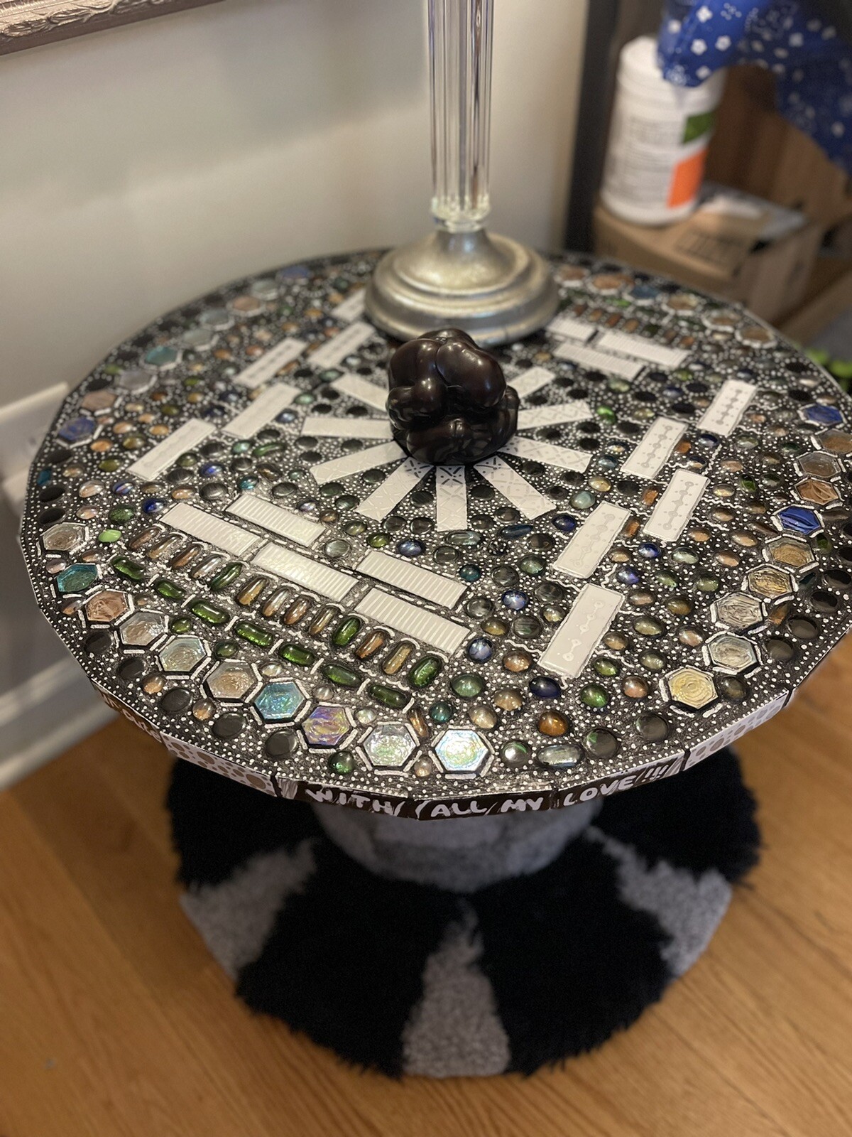 The Resurrection Table. Nothing New; Only Recycled Items Used; Handmade