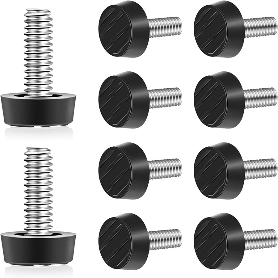 10X 1/4-20 UNC Thread Adjustable Furniture Foot Legs Levelers Glide Screw N857