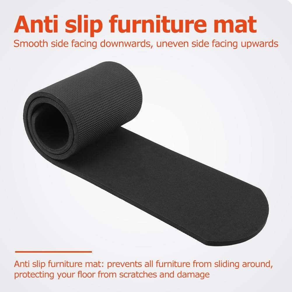 4 Pack Anti-Slip Furniture Pads 30 Inch Recliner, Non Slip Gripper Rail Pad